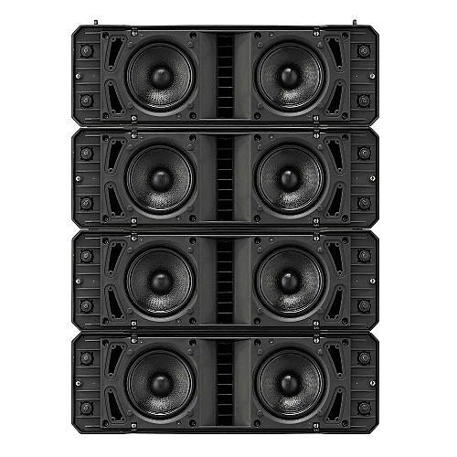 TOA HX-7W-WP F00 2-Way Compact Speaker System, 105 Hz-20 kHz, 100 dB, M4 Screw Terminal, White