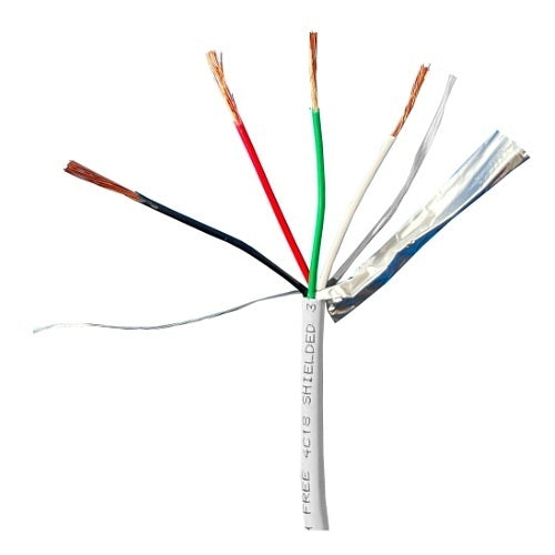 ADI PRO RN-88SR110 18/4 Stranded Plenum Shielded Cable, CL3P, 1000\' Express Box, Off White