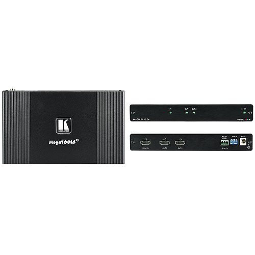Kramer VM-2H2 4K HDMI Distribution Amplifier with HDCP2.2 and HDMI2.0 Image of KR-VM2H2