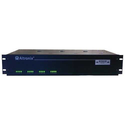 Altronix R615DC1016CB CCTV Power Supply, 16 PTC Outputs, 6-15VDC at 10A, 115VAC, 2U