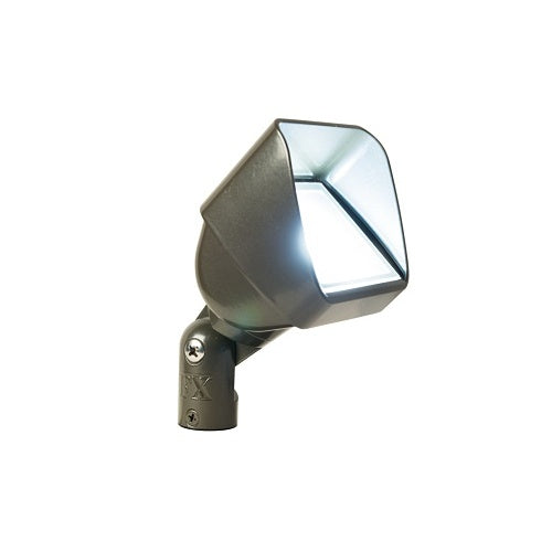FX Luminaire LC-ZD-6LED-BZ Wall Wash Designer Collection Series LC Wall Wash, Zone / Dim with Luxor, 7.7W, 9.3VA, Bronze Metallic