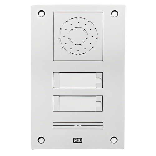 2N 01865-001 IP Uni Front Panel 2-Buttons