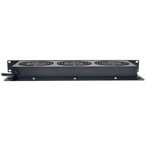 Tripp Lite SRFAN1U SmartRack 1U Fan Tray, 3x 120V High-Performance Fans, 210 CFM, 5-15P Plug
