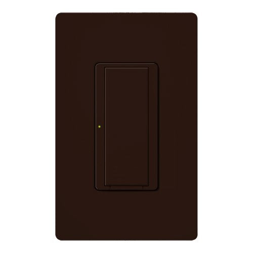 Lutron RRD-8ANS-BR Maestro RF Switch, Works with RA2Select / RA3, 8A Light / 5.8A Motor, Single Pole / Multi-Location, Neutral Required, 120V, Brown