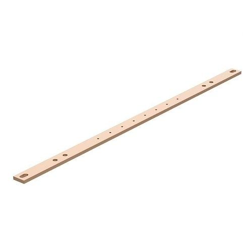 Panduit RGRB19B StructuredGround Grounding Busbar Kit, Copper, Stud Hole Size 0.25\\"