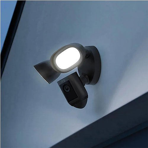 Ring Floodlight Cam Wired Pro Security Camera, Outdoor, Black (B08FCWQWDZ)