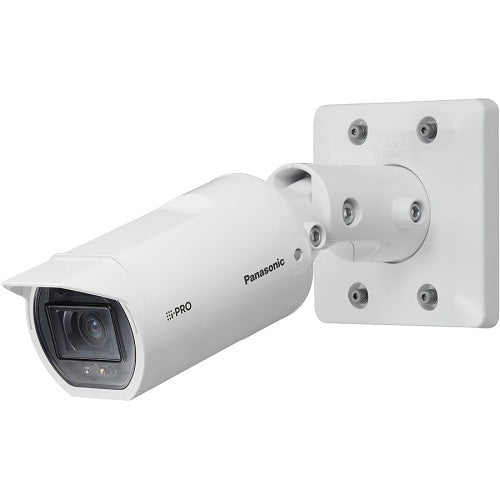 i-PRO WV-U1532LA U-Series 2MP Outdoor Bullet IP Camera, 2.5x Built-In Motorized Zoom and Motorized Focus Lens, IR, WDR, IP66