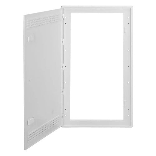 Hubbell NSOBXP28D NetSelect Cabinets, Cabinet, Door Only, 28\\"H, White