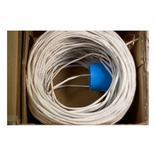 Wirepath NST-222PL-SLD-1000-W 22 AWG 2-Conductor Plenum Rated Solid Copper Security Wire, 1000\', White