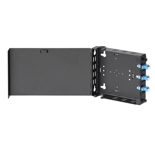 Hubbell FTU1SPT Wall Mount Fiber Optic Cabinet with 1-Drive Holder, 1-Door, Holds 1-Adapter Plate