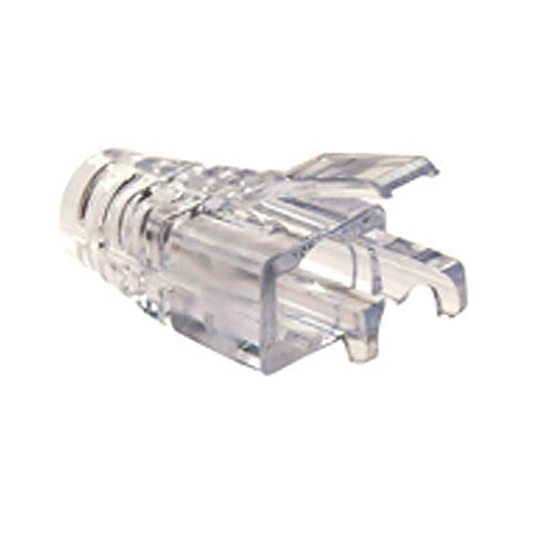 Platinum Tools 100036C Strain Relief Boots for EZ-RJ45 CAT6 Pass-Through Connector, 50-Piece