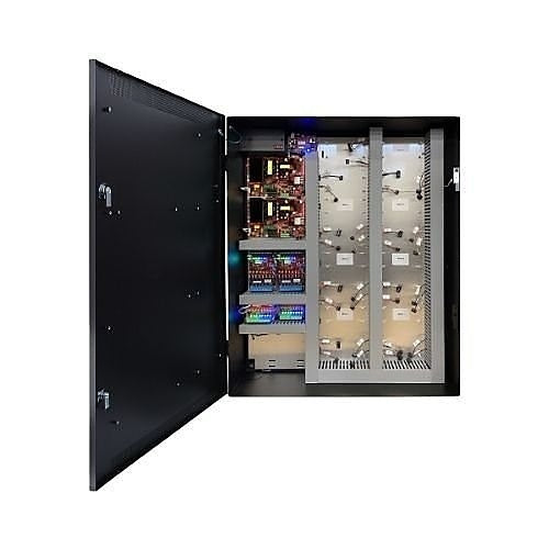 LifeSafety Power FPO75-B100M8PNL4E4M/P4-A Mercury ProWire 8-Managed Dual Voltage Networked Power System, E4M Enclosure