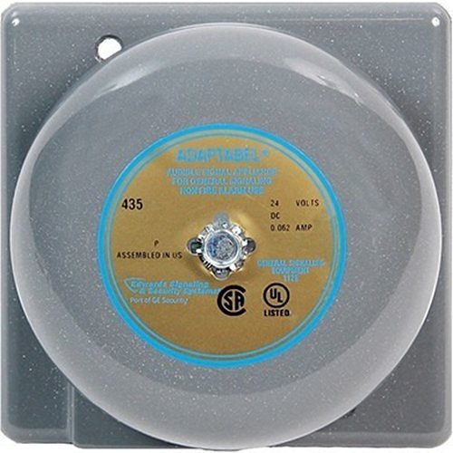 Edwards Signaling 435-6C1 6 Bell 6V DC 6"
