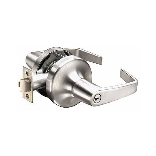 ACCENTRA AU-4705LN-626 4700LN-Series Cylindrical Lockset, Storeroom/Closet (F86) Function, Augusta Lever, Satin Chrome