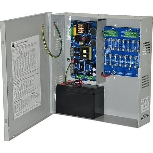 Altronix EFLOW102NX16V Power Supply Charger, 12VDC, 10A, 16-Fuse, FAI