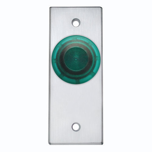Camden CM-3100G CM-3100 Series Illuminated Mushroom Pushbutton, Spring Return Button, Normally Open, Momentary, Green Button