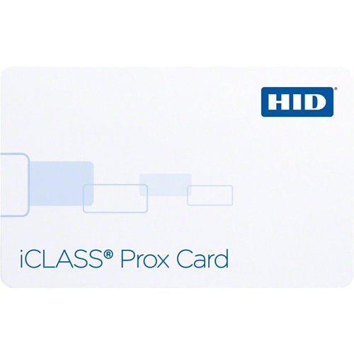 HID 2120BGGMNM iCLASS 2k + Prox Composite Card, 125 kHz Programmed with HID Prox or Indala format, iCLASS Programmed, Glossy, iCLASS Sequential Matching, No Slot, 125 kHz Sequential Matching Image of HU-2120BGGMN