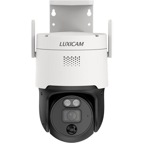 G.S.D PTWLIP4MP-AI-64G Pan Tilt , 4MP, WiFi AI Turret Camera with Audio, 2.8mm lens, Weatherproof, IP66, 64GB, White