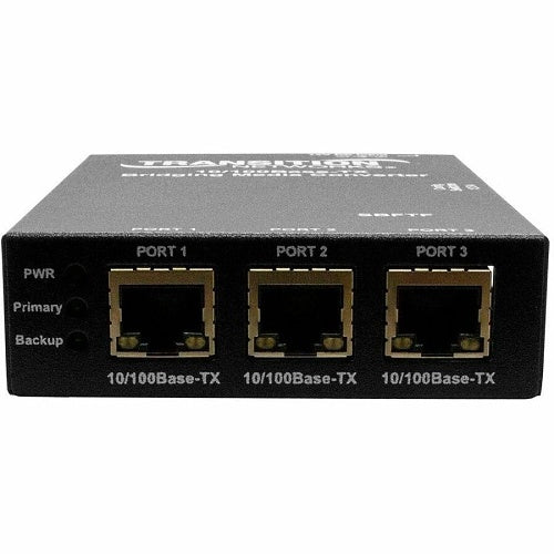 Lantronix SBFTF1010-130-BR Transceivers/Media Converters, 10/100BASE-TX Bridging Media Converter, Standalone Version