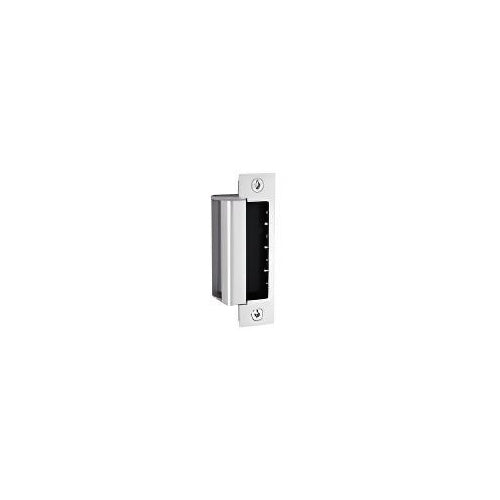 HES 1600-CLB-629-DLMS 1600 Series Complete Electric Strike for Latchbolt Locks with 1LB Faceplate Kit, Dual Lock Monitors and Strike Monitor, Bright Stainless Steel