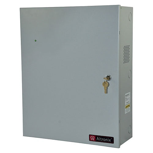 Altronix MaxFit37FE Dual Power Supply Expandable Power Systems, 12VDC/24VDC 6A; 24VDC 10A, BC750 Enclosure
