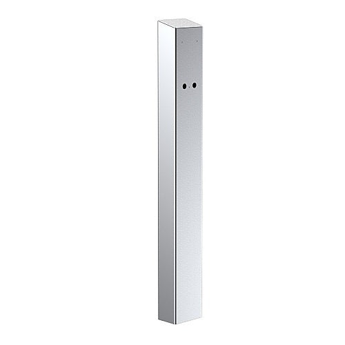 Pedestal Pro 64TOW-2NIP-05-304 Access Control Mounting Post, 47" Stainless Steel Pedestal with 2NIP Base