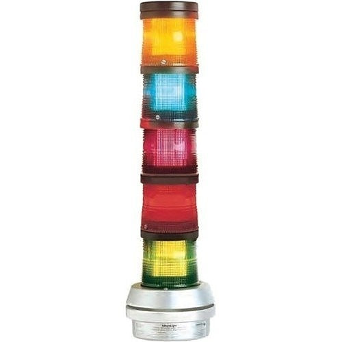 Edwards Signaling 101BS-E1 101 Series Stacklight Base, 12VDC, 0.05A
