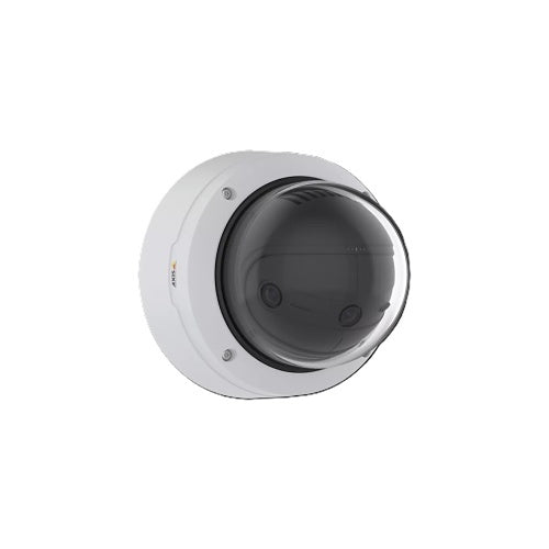 AXIS P3818-PVE 13MP Outdoor Vandal Resistant 180° Panoramic Fixed Dome IP Camera, 3.2mm Fixed Lens, White