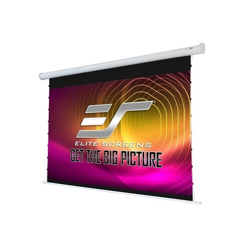 Elite Screens VMAXT135XWH3 135\\" VMAX Tab-Tension 3 Series Motorized Projection Screen, CineWhite ISF, Matte White