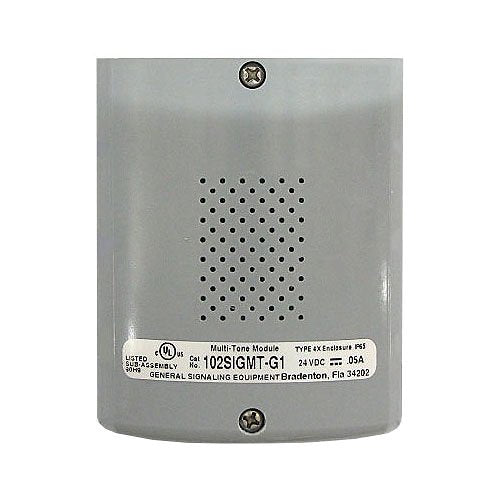 Edwards Signaling 102SIGMT-G1 102 Series StackLight, Multi-Tone, Tone Module, 24 VDC, 0.05A
