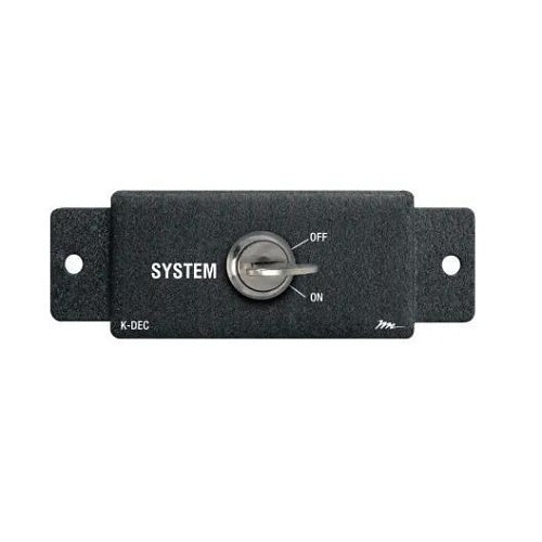 Middle Atlantic K-DEC Remote Power Switch Decora Mount with Keyswitch