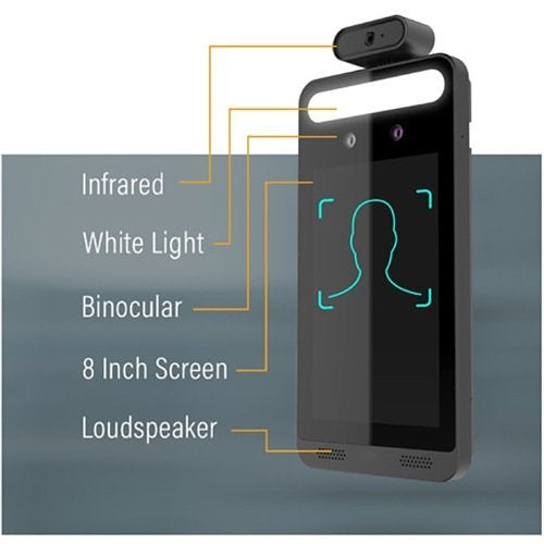 AVYCON AVT-BT800A-DU 8\\" LCD Temperature Screening and Face Recognition Access Control