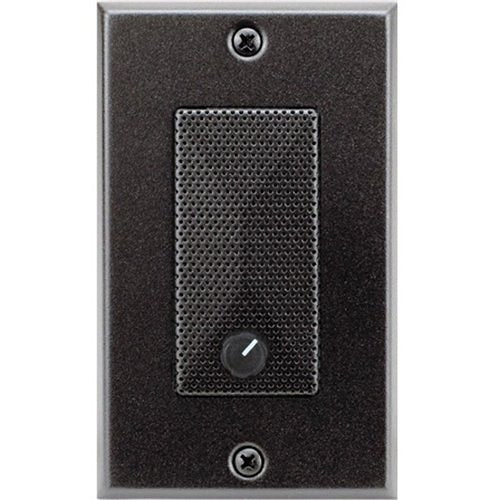 RDL DB-PSP1 Decora-Style Active Loudspeaker with 2W RMS Audio Amplifier, Black