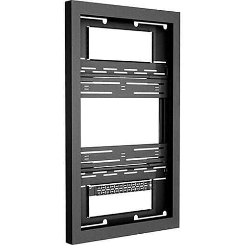 Chief LW55UBP Chief Impact On-Wall Kiosk Portrait 55\\" Black