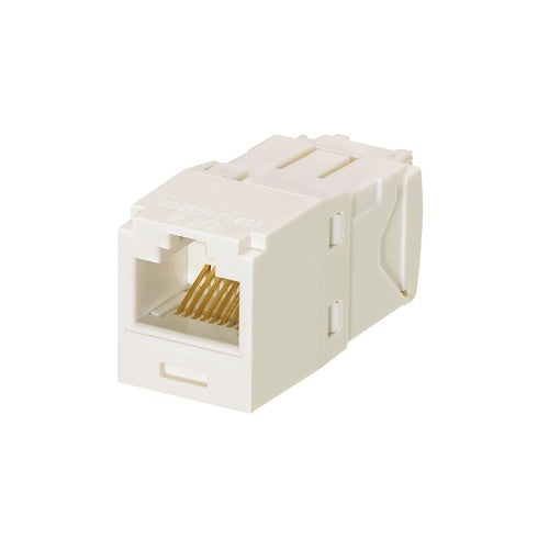 Panduit CJ688TGIW Mini-Com CAT6 UTP RJ45 TG Jack Module, White
