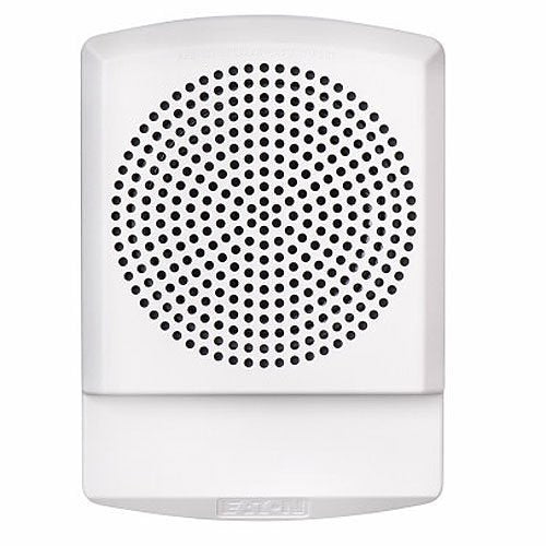 Eaton ELFHNW Wheelock Eluxa Low Frequency Horn, Wall, FIRE Lettering, 24V, White