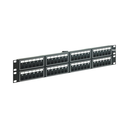ICC ICMPP48TF2 Voice 8P2C Patch Panel with Female Telco in 48-Port and 2U