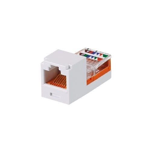 Panduit CJ588WHY Mini-Com Module Cat 5e UTP Keystone Jack, 8 Pos 8 Wire