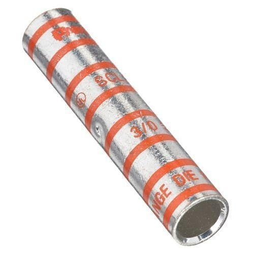 Panduit SCL3/0-X Copper Compression Butt Splice, Long Bar