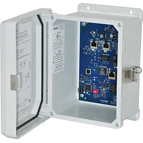 Altronix eBridge200WPM EoC or Long Range Ethernet Port Transceiver, Outdoor, Passes PoE/PoE+/Hi-PoE 60W from Receiver, Requires Compatible Receiver