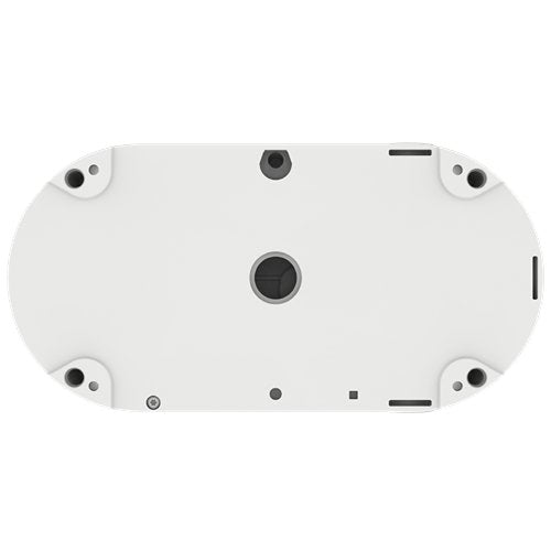 G.S.D DBASEX Dual Camera Junction Box, Weather Resistant, White
