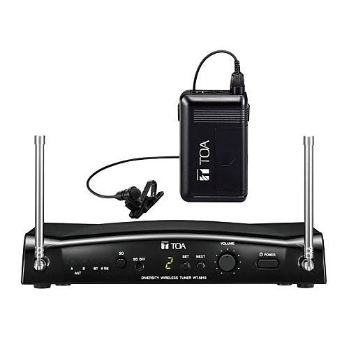 TOA WS-5325MH01US 16-Channel Omnidirectional Wireless Microphone Kit,576-606 MHz