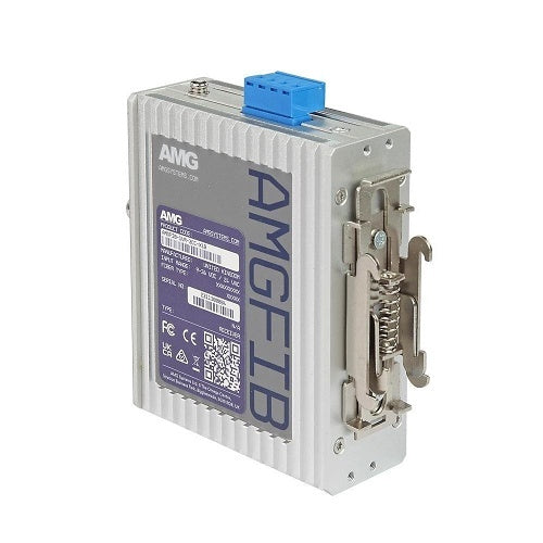 AMG Systems AMGFIB-1VR-3CC-M1B AMGFIB Series 1-Channel CVI / TVI / AHD / CVBS Video Receiver, 3-Contact Closure, Multimode 2Km, 1-Fiber, B-Side