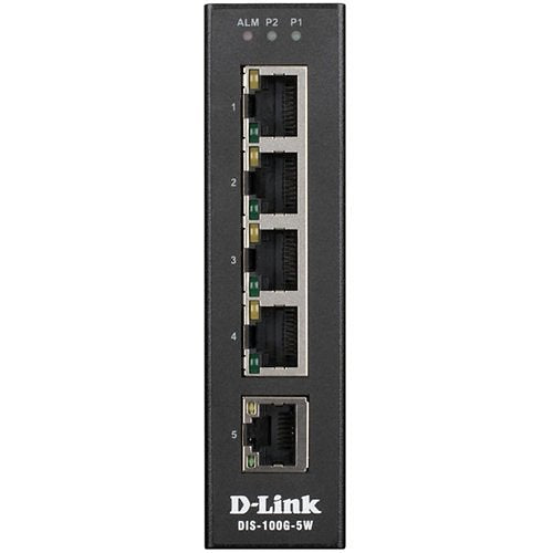D-Link DIS-100G-5W Industrial Gigabit Unmanaged Switch