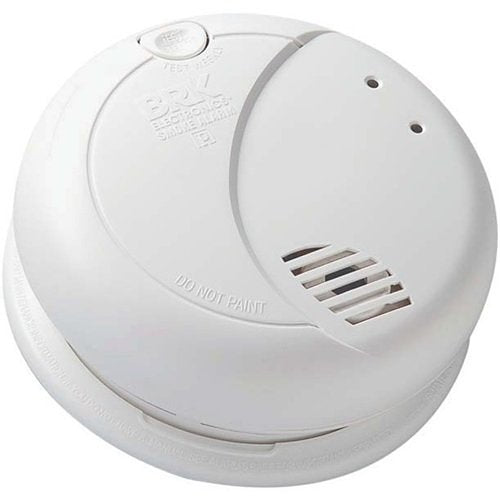 System Sensor 7010BA P/E Smoke Detector 120V 9V Battery Backup