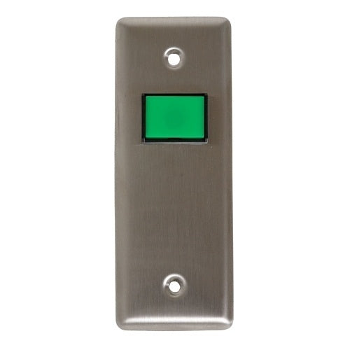 Camden CM-310GS NRW Illuminated Green Push Switch Sortie Single Pole Double Throw Momentary SPDT