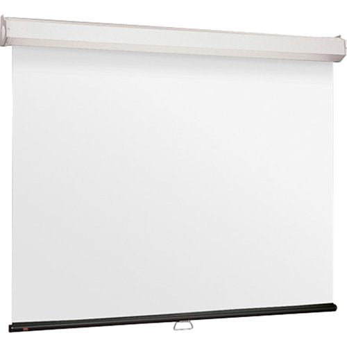 Draper 206113 161\\" Luma with AutoReturn Manual Projection Screen, HDTV, Matte White