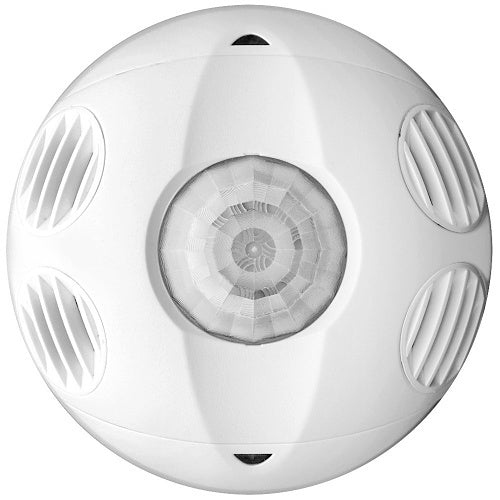 Leviton OSC20-RMW Ceiling Mount Occupancy Sensor, Multi-Technology, 2000SF, Isolated Relay, White