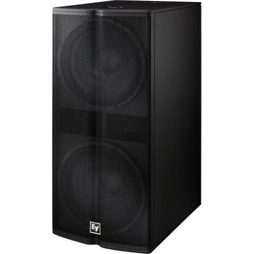 Electro-Voice TX2181 Dual 18\\" Passive Subwoofer, Braced Plywood /MDF Enclosure, Black EVCoat