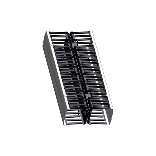 Leviton 8980L-VFR 80\\" Vertical Length, 8\\" 8\\" Channel with Standard Hinged Black Cover